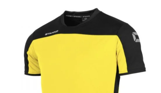 t-shirt geel zwart